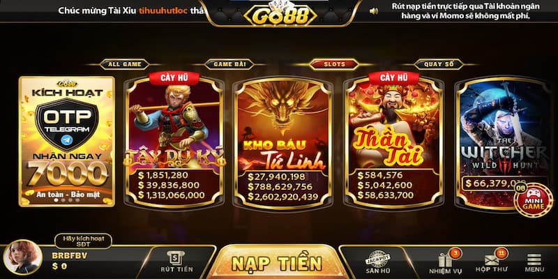 Nổ hũ Go88 Giới thiệu về nổ hũ Go88