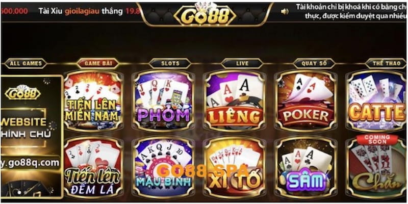 Tựa game bài hay Hướng dẫn bắt đầu với tựa game bài hay tại Go88