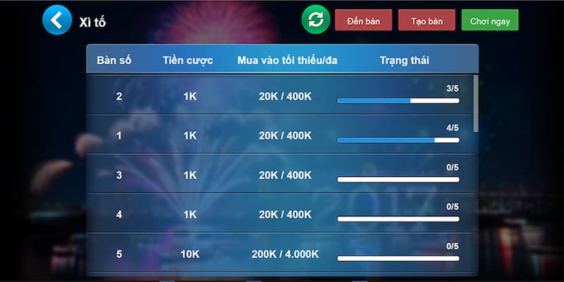 Xì tố online Luật chơi và cách tham gia xì tố online