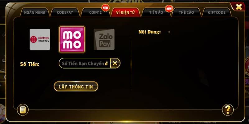 Nạp tiền Go88 lỗi Nạp tiền Go88 lỗi